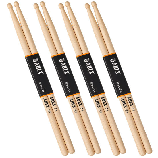 Picture of Drum sticks 5A Maple Drumsticks 4 Pair