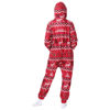 Picture of FOCO Arizona Cardinals NFL Mens Ugly Pattern One Piece Pajamas - S