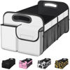Picture of Femuar Car Trunk Organizer, Car Storage Organizer with Large Capacity Waterproof Collapsible Trunk Organizer for Car Suv/Jeep/Sedan (Beige, Standard)