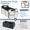 Picture of Femuar Car Trunk Organizer, Car Storage Organizer with Large Capacity Waterproof Collapsible Trunk Organizer for Car Suv/Jeep/Sedan (Beige, Standard)