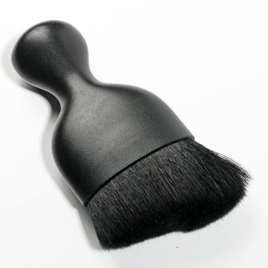 Picture of AOCISKA Car Interior Detailing Brush,Soft Bristle Cleaning Brush Car Detailing Brush Dusting Brush,Car Interior Cleaning Tool,Auto Detail Brush Car Dash Duster Brush (Black)