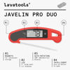 Picture of Lavatools Javelin® PRO Duo Ultra-Fast 1-Second Professional Digital Instant Read Meat Thermometer for Grill and Cooking, Auto-Rotating Backlit Display, IP65 Water Resistant, NSF Certified - Panda