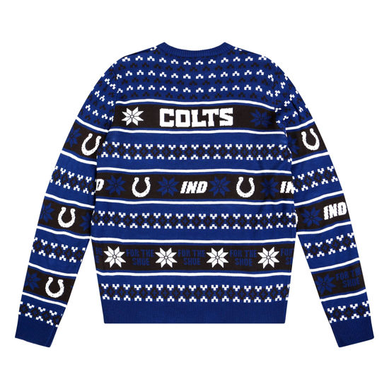 Picture of FOCO Standard NFL Big Logo Ugly Sweater, Team Color