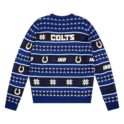 Picture of FOCO Standard NFL Big Logo Ugly Sweater, Team Color