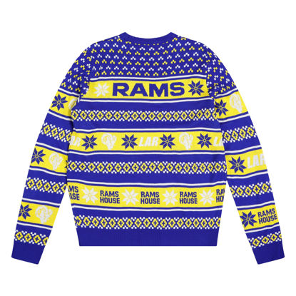 Picture of FOCO Standard NFL Big Logo Ugly Sweater, Team Color