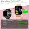 Picture of FITVII Health & Fitness Tracker (Answer/Make Calls), Smart Watch with 24/7 Heart Rate and Blood Pressure, Sleep Tracking, Blood Oxygen Monitor, 120+ Sport Mode Activity Tracker for Women Men