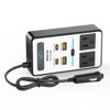 Picture of 200W Car Power Inverter DC 12V to 110V AC,Cigarette Lighter Adapter Plug with [65W USB-C]/USB-Fast Charger 24W/Multiple USB/Laptop car Charger with Voltage Display