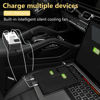 Picture of 200W Car Power Inverter DC 12V to 110V AC,Cigarette Lighter Adapter Plug with [65W USB-C]/USB-Fast Charger 24W/Multiple USB/Laptop car Charger with Voltage Display