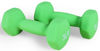 Picture of Fitvids Neoprene Dumbbell Hand Weights, Anti-Slip, Anti-roll, Hex Shape Colorful, 3-Pound, Pair