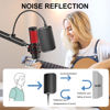 Picture of Aokeo Metal Pop Filter, 2023 New Metal Mesh Layer Microphone Windscreen for Hyperx QuadCast, Blue Yeti and Other Mics, Pop Shield with Flexible 360° Gooseneck Clip Stabilization Arm