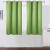Picture of LEMOMO Light Green Blackout Curtains 38 x 54 Inch Length/Set of 2 Curtain Panels/Thermal Insulated Room Darkening Blackout Curtains for Bedroom