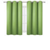 Picture of LEMOMO Light Green Blackout Curtains 38 x 54 Inch Length/Set of 2 Curtain Panels/Thermal Insulated Room Darkening Blackout Curtains for Bedroom