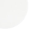 Picture of SHACOS Round Braided Placemats Set of 6 Round Table Mats for Dining Table 15 inch Washable Cotton Polyester Place Mat (White, 6)
