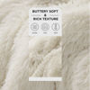 Picture of Bedsure Soft Cream King Size Blanket for Bed, Fluffy Fuzzy Large King Blanket for Winter, Cozy Plush Sherpa Fleece Faux Fur Blanket, Thick Warm Christmas Blanket Gifts for Women, Men, 108x90