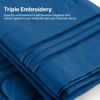 Picture of King Size Pillow Cases Set of 4 - Extra Soft Pack of 4 Pillowcase Covers - Hotel Luxury Pillowcases - Machine Washable Pillow Protectors - 20x40 Pillow Cases 4 Piece - King Royal Blue Pillow Covers