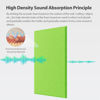 Picture of Amantech 12 Pack Acoustic Panels Self Adhesive Sound Proof Foam, High Density Sound Acoustic Panel, 16X12X0.4 Inch Rectangle Panels in Home, Office, Reccording Room, Studio,and More(Fruit Green)