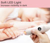 Picture of Rechargeable 22 in 1 Baby Nail Trimmer, Safe Electric Baby Nail File, Extra 13 Replacements, Royal Angels Baby Nail Kit, Nail Clippers, Newborn Toddler Toes Nails, Polish (Rechargeable, WhitePink)
