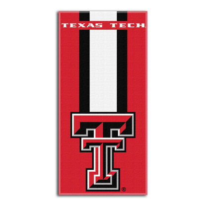 Picture of Northwest NCAA Texas Tech Red Raiders Unisex-Adult Beach Towel, 30" x 60", Zone Read