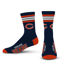 Picture of For Bare Feet NFL 4 Stripe Deuce Crew Sock, Chicago Bears, Large