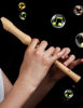 Picture of Mr.Power Maple Wooden Soprano Recorder, C Key German Style Fingering 8 Holes 2 Piece School-Approved Musical Instrument Pupil Student Educational (Wood Color)