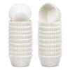 Picture of Caperci 500 Count Mini Cupcake Liners White Muffin Liners Greaseproof No Smell Small Cupcake Wrappers Baking Cups