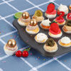 Picture of Caperci 500 Count Mini Cupcake Liners White Muffin Liners Greaseproof No Smell Small Cupcake Wrappers Baking Cups