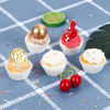 Picture of Caperci 500 Count Mini Cupcake Liners White Muffin Liners Greaseproof No Smell Small Cupcake Wrappers Baking Cups