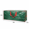 Picture of Christmas Tree Storage Bag- 2 pack - Fits Up to 7.5ft Xmas Disassembled Trees with Durable Reinforced Handles & Dual Zipper -Waterproof Material Protects from Dust,Moisture(Green, 7.5ft)