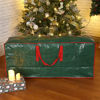 Picture of Christmas Tree Storage Bag- 2 pack - Fits Up to 7.5ft Xmas Disassembled Trees with Durable Reinforced Handles & Dual Zipper -Waterproof Material Protects from Dust,Moisture(Green, 7.5ft)