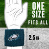 Picture of Franklin Sports unisex Wristbands Franklin Sports NFL Philadelphia Eagles Embroidered Wristbands, Team Specific, OSFM US