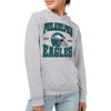 Picture of Junk Food Clothing x NFL - Philadelphia Eagles - Team Helmet - Unisex Adult Pullover Fleece Hoodie for Men and Women - Size Small