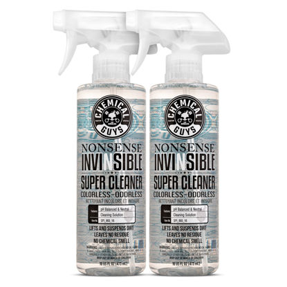 Picture of Chemical Guys SPI_993_1602 Nonsense All Surface Super Cleaner (Works on Vinyl, Rubber, Plastic, Carpet) Safe for Home, Garage, Cars, Trucks, SUVs, Jeeps, RVs & More, 16 fl oz, Unscented-2 Pack