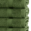 Picture of Chakir Turkish Linens | Hotel & Spa Quality 100% Cotton Premium Turkish Towels | Soft & Absorbent (4-Piece Washcloths, Moss)