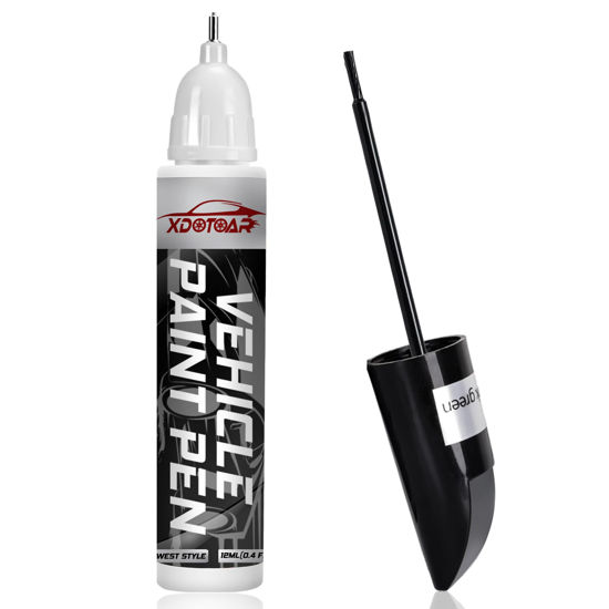 Picture of Black Touch Up Paint for Cars, Color Accurate Car Touch Up Paint, Professional Automotive Paint Scratch Repair, Lasting Auto Scratch Remover, Quick Drying, Easy to Use, Safe and Non-toxic