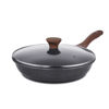 Picture of SENSARTE Nonstick Frying Pan Skillet with Lid, Omelet Pan with Cover, Healthy Cooking Chef's Pan, Kitchen Non toxic Pan, PFOA Free (11inch + Glass Lid)