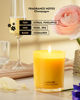 Picture of 96NORTH | Pure Champagne Candle | 100% Natural Soy Wax | One Wick Jar Candle | Natural Fragrance Technology | Non Toxic | Up to 35 Hours Burning Time | Aromatherapy Gift for Men and Women