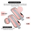 Picture of Ankle Weights, Wrist Leg Arm Weights for Women Men Kids with Adjustable Straps, Strength Training Weighted for Jogging, Running, Walking, Fitness, Gym Workout - 4LBS Pair (2 LB Each Weight), Light