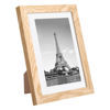 Picture of upsimples 5x7 Picture Frame Set of 10, Display Pictures 4x6 with Mat or 5x7 Without, Multi Photo Frames Collage for Wall or Tabletop Display, Natural