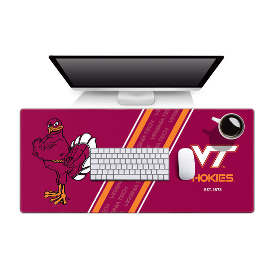 Picture of YouTheFan NCAA Virginia Tech Hokies Logo Series Desk Pad