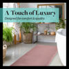 Picture of Genteele Bath Mats for Bathroom Non Slip - Mauve 22" x 36" Memory Foam Bathroom Rugs - Quick Dry Bath Mat