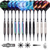 Picture of WIN.MAX Darts Plastic Tip - Soft Tip Darts Set - 12 Pcs 18 Gram with 100 Extra Dart Tips 12 Flights Flight Protectors and Wrench for Electronic Dart Board
