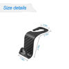 Picture of 4PCS Car Seat Headrest Hooks, Auto Back Seat Hanger Holder, Durable Stylish Vehicle Organizer Universal Car Interior Accessories, Storage Hooks for Purses, Bags, Clothes (Carbon Fiber/Black Flag)