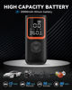 Picture of Tire Inflator Portable Air Compressor - 20000mAh & 150PSI Cordless Air Pump for Car Tires with Pressure Gauge & LED Light, 2X Faster Inflation Electric Air Compressor for Car Bikes, Motorcycle, Ball