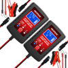 Picture of 2-Pack Smart Fully Automatic 6V 12V Battery Charger Maintainer for Car, Marine, Motorcycle, Lawn Mower