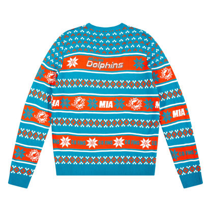 Picture of FOCO Standard NFL Big Logo Ugly Sweater, Team Color
