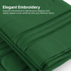 Picture of CGK Unlimited Queen Size Microfiber Pillowcase Set of 4 - Soft, Premium Quality, Machine Washable, Emerald Green