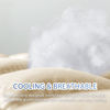 Picture of MATBEBY California King Quilted Fitted Mattress Pad - Breathable, Fluffy, Cooling, Deep Pocket, Machine Washable, Beige