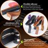 Picture of Capo Guitar Capo for Acoustic Electric Guitar Ukulele - 2 Pack Guitar Kapo Clip Clamp with Picks Holder
