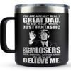Picture of Gifts for Dad from Daughter, Son - Christmas Gifts for Dad, Dad Christmas Gifts - Dad Gifts for Birthday, Birthday Gifts for Dad, Dad Birthday Gift, Happy Birthday Dad, Dad Birthday - Dad Mug 14Oz