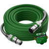 Picture of XLR to XLR Cable 40 Feet, Premium XLR Microphone Cable, Heavy Duty 22AWG OFC XLR Male to Female Cord, 3-Pin Shielded Mic Speaker Cable, Zinc Alloy Connectors, Metal Spring SR, Green